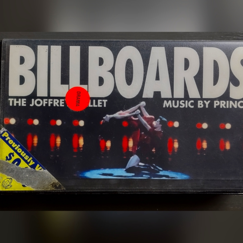 Prince's 1993 collaboration with The Jeffrey Ballet VHS